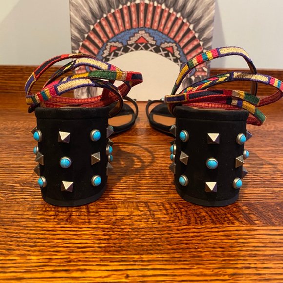 Valentino Garavani studded sandals size 10 - Picture 5 of 10